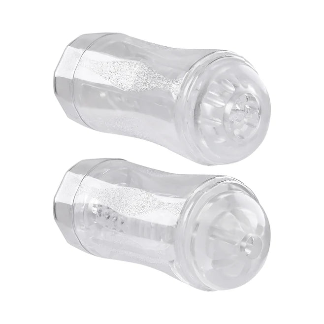 Gender X Double Fantasy Dual End Stroker with Vibrating Ring
