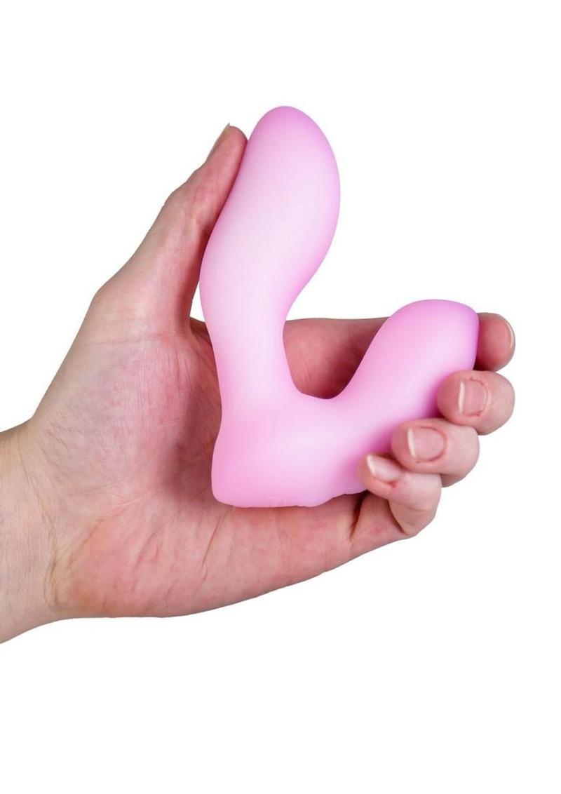 Softies Dual Stimulation G-Spot Vibrator - 5” Waterproof Rechargeable Silicone