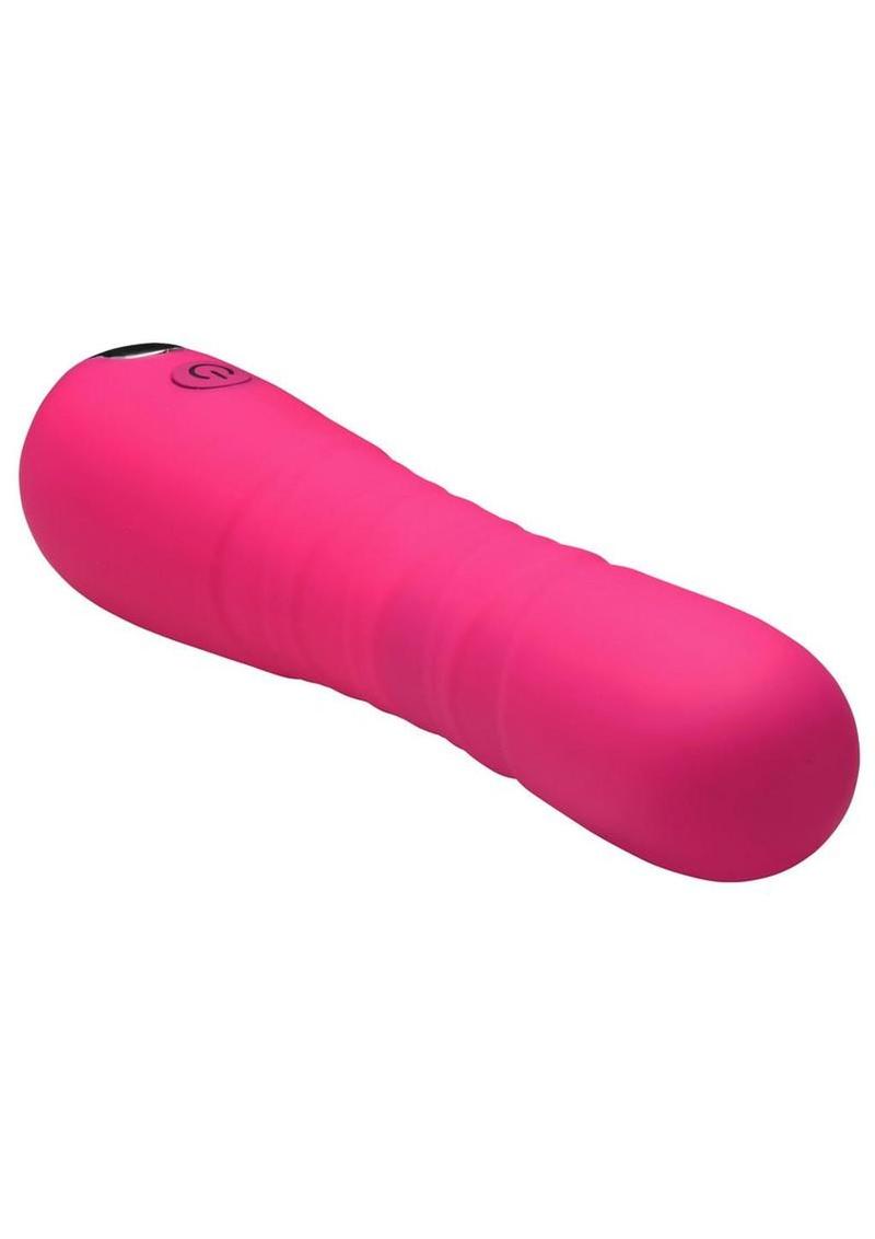 Bang! Thrusting Rechargeable Silicone Vibrator