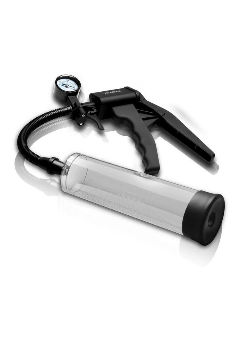 Jock Pump Up Penis Pump with Gauge & Trigger Handle