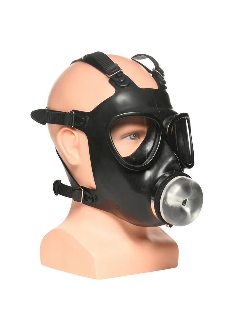 Master Series Overload Stroker Gas Mask Kit with Aroma Bottle