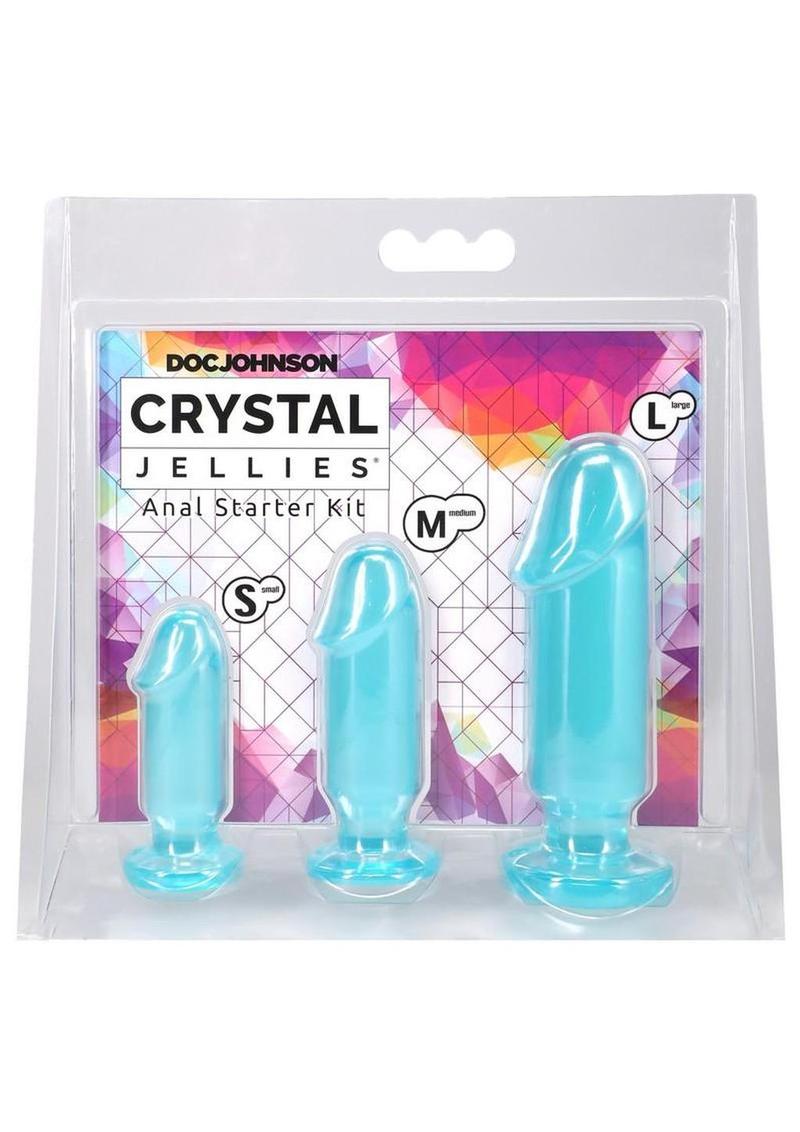 Crystal Jellies Anal Starter Kit (3 Piece) – Beginner Plug Training Set