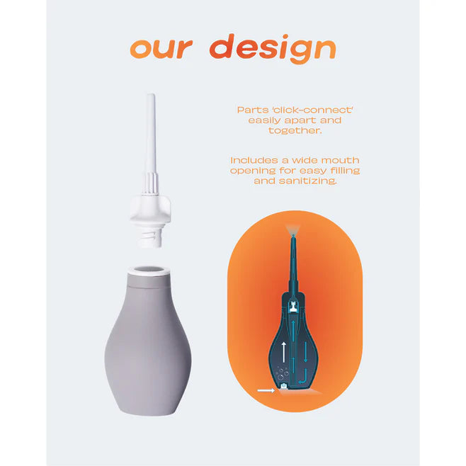 Du Douche Du – Premium Ergonomic Cleansing Bulb