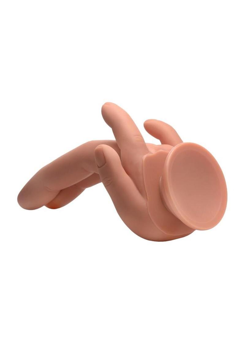 Master Series Mr Fingers Silicone Dildo with Suction Cup – 7.8 Inch