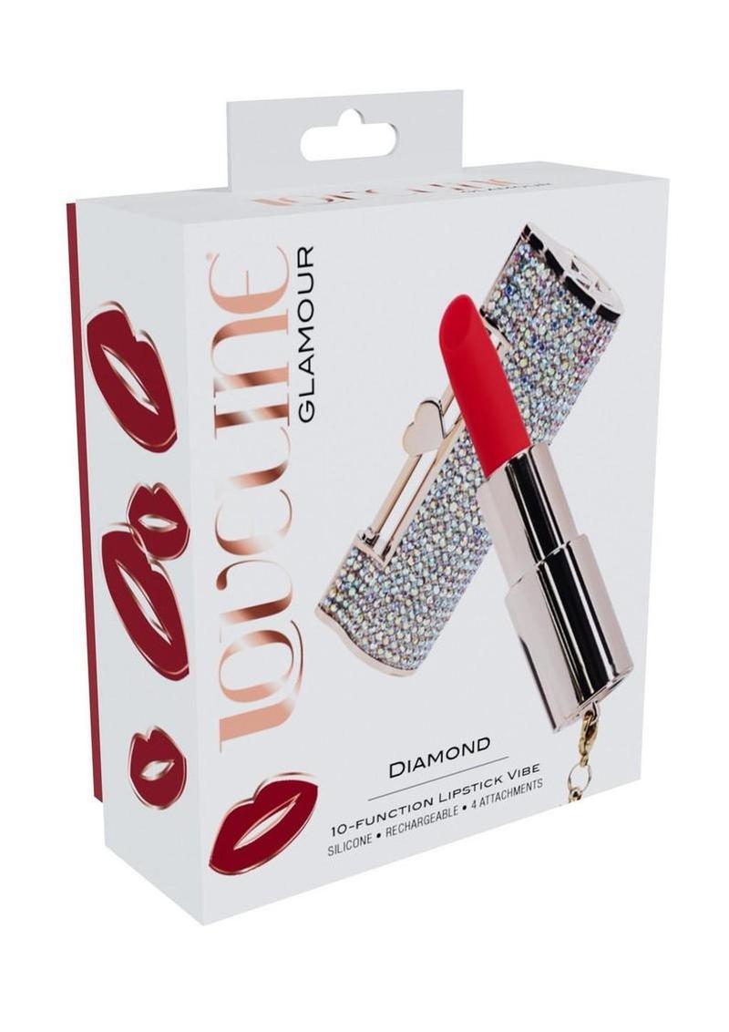 Loveline Diamond Lipstick Rechargeable Vibrator