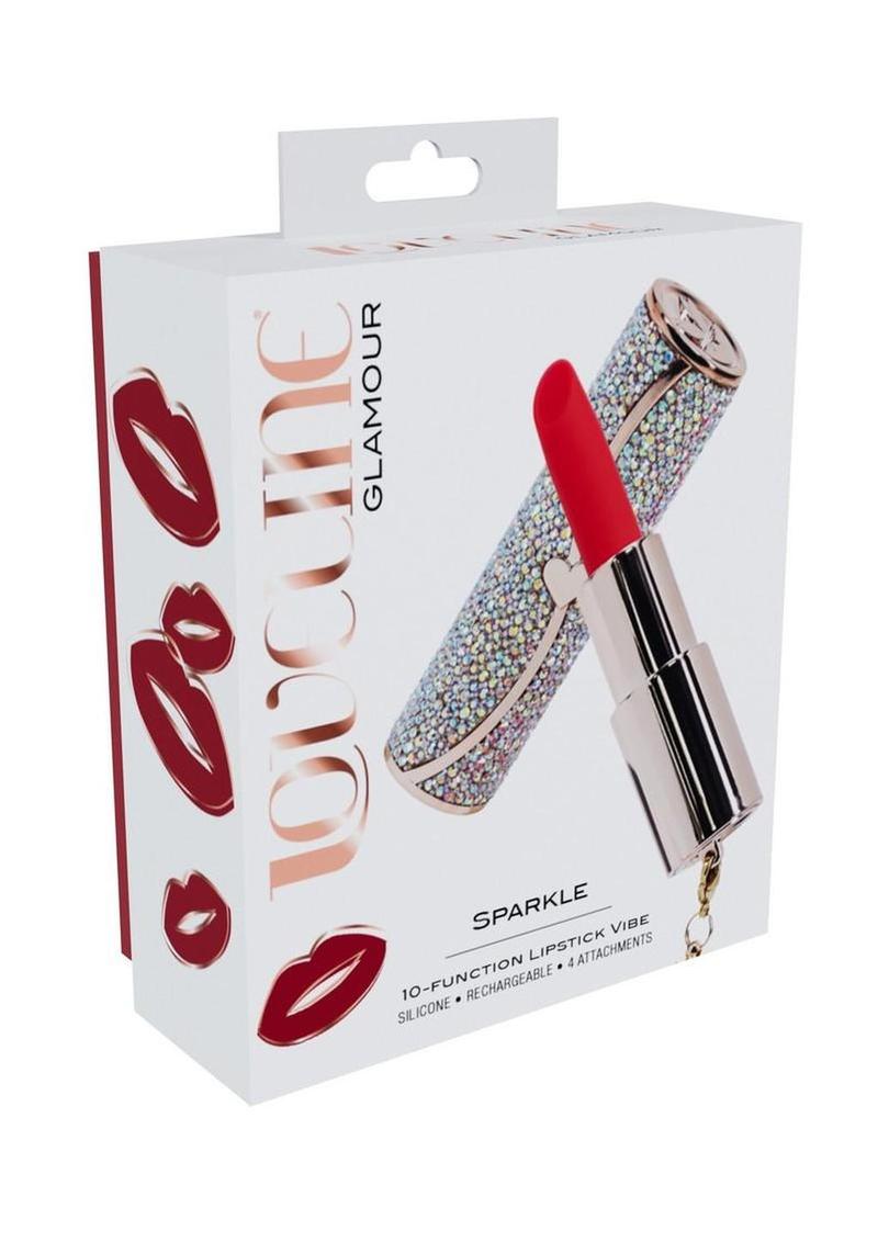 Loveline Sparkle Lipstick Vibrator – Rechargeable Silicone Mini