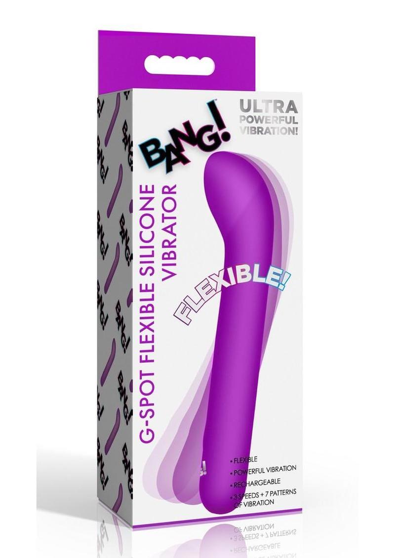 Bang! G-Spot Flexible Rechargeable Silicone Vibrator