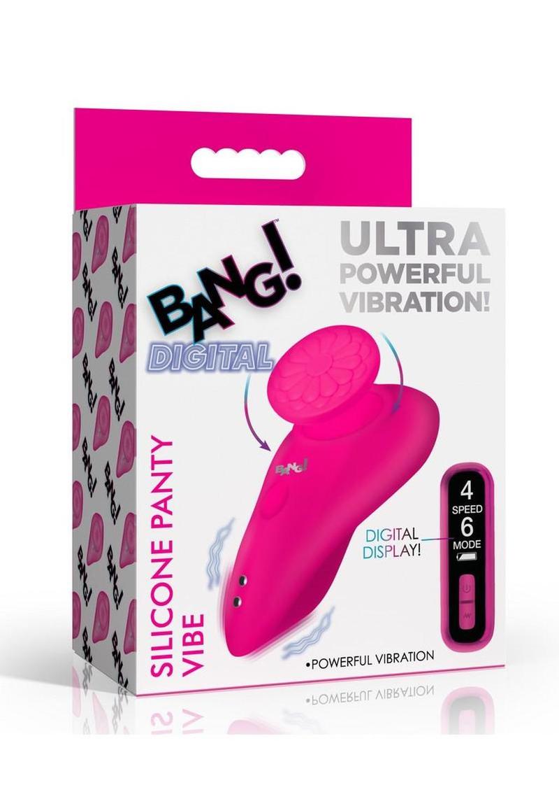 Bang! Silicone Rechargeable Panty Vibrator with Remote – Magnetic Wearable Vibe