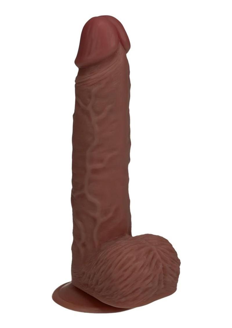 RealRock 7in Vibrating Suction Dildo