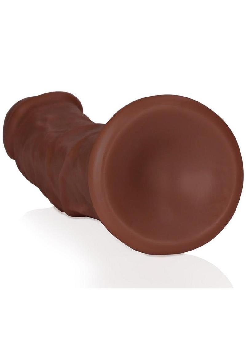 RealRock Curved Realistic Dildo with Suction Cup 7in – Harness Compatible