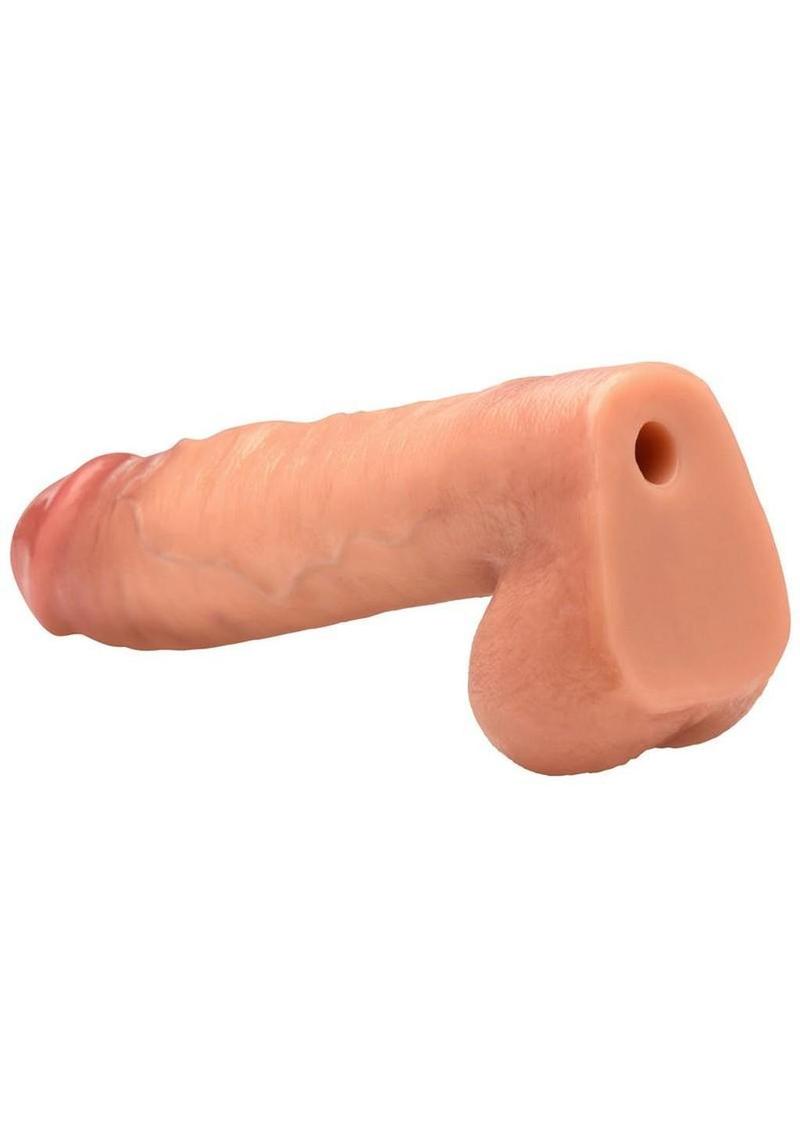 LoveBotz Cock Lock Realistic Dildo with Balls 12” – Machine Compatible