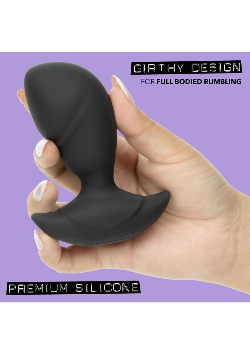 Rock Bottom Rumbling Stud Silicone Probe – Rechargeable Waterproof Vibrating Probe