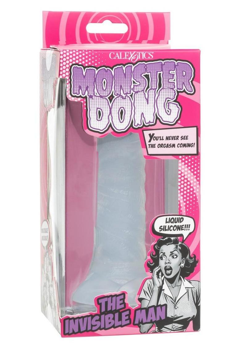 Monster Dong The Invisible Man 6” Silicone Dildo – Suction Cup Fantasy Design