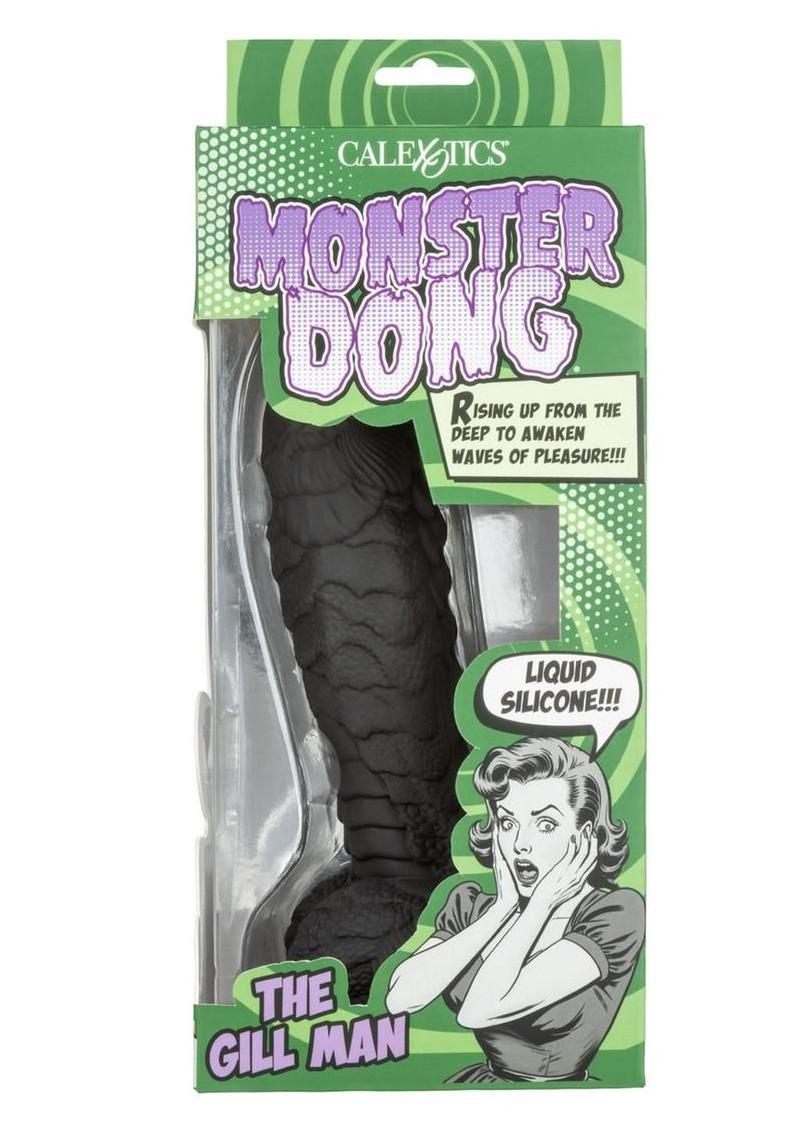 Monster Dong The Gill Man 7.25” Silicone Dildo – Suction Cup Fantasy Design