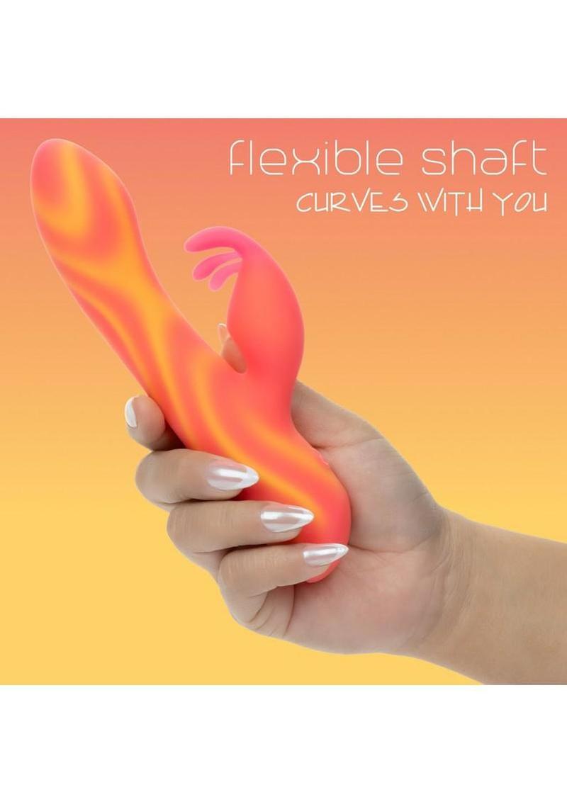 Endless Summer Moonlight Magic Dual Vibe – Light-Up Rechargeable Silicone Massager