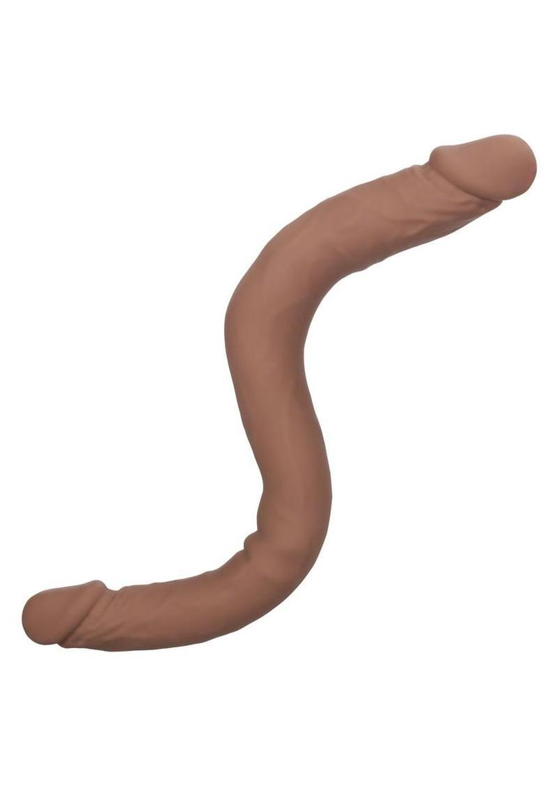 Silicone Studs Bend & Hold Dual Dildo 16" – Flexible Double-Ended Silicone Dildo