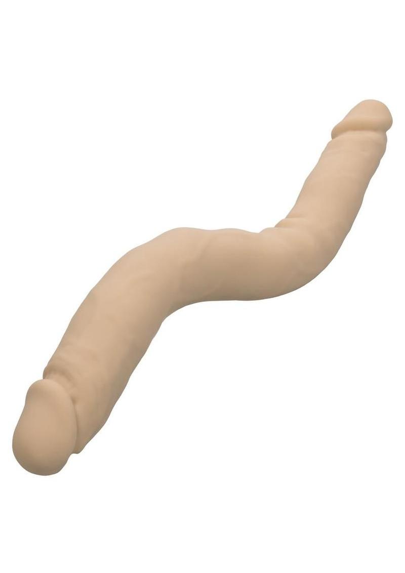 Silicone Studs Bend & Hold Dual Dildo 16" – Flexible Double-Ended Silicone Dildo