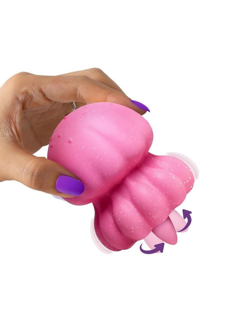 Creature Cocks Glow Jelly Licking & Vibrating Rechargeable Silicone Stimulator