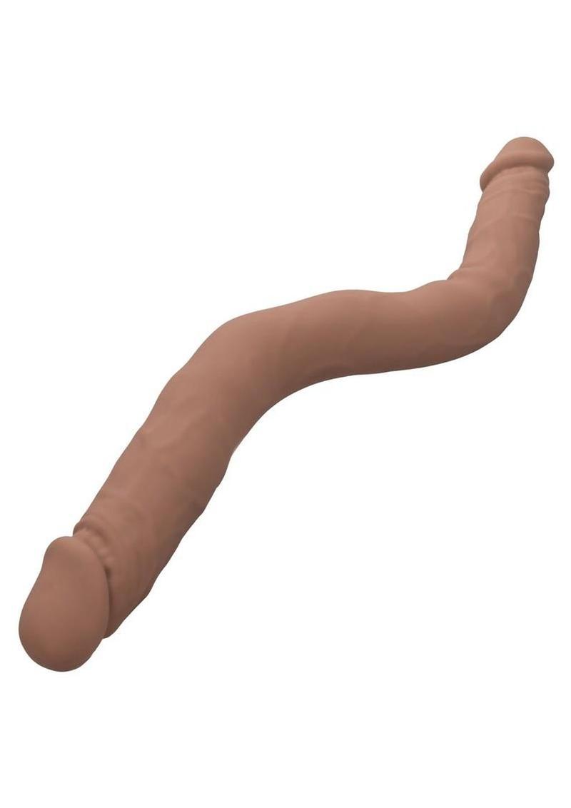 Silicone Studs Bend & Hold Dual Dildo 12" – Flexible Double-Ended Silicone Dildo