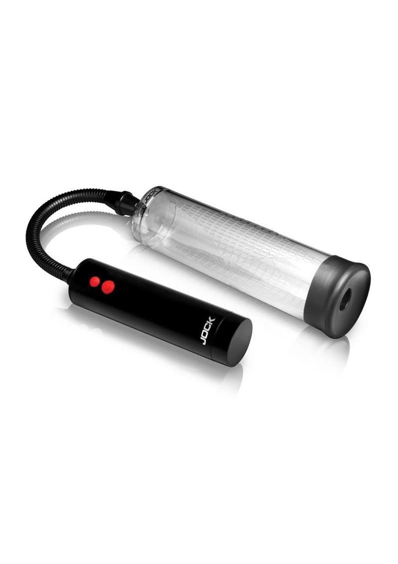 Jock Power Up Rechargeable Automatic Penis Pump with Suction Control