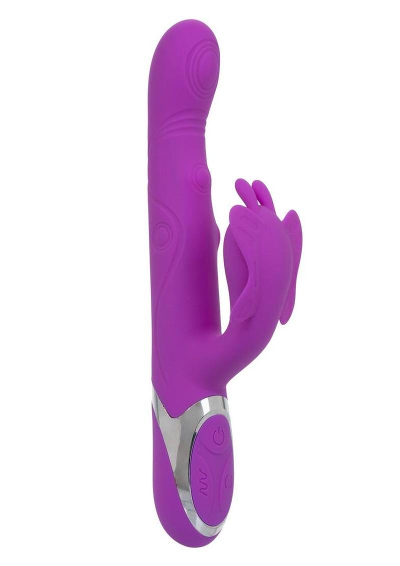 Enchanted Throbbing Butterfly Vibrator – Rechargeable Silicone Dual Massager
