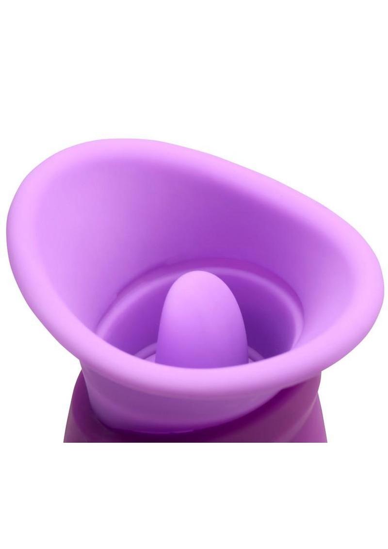 Lickgasm Licking Suction Silicone Vibrator – Dual Stimulation Tongue & Suction Rechargeable