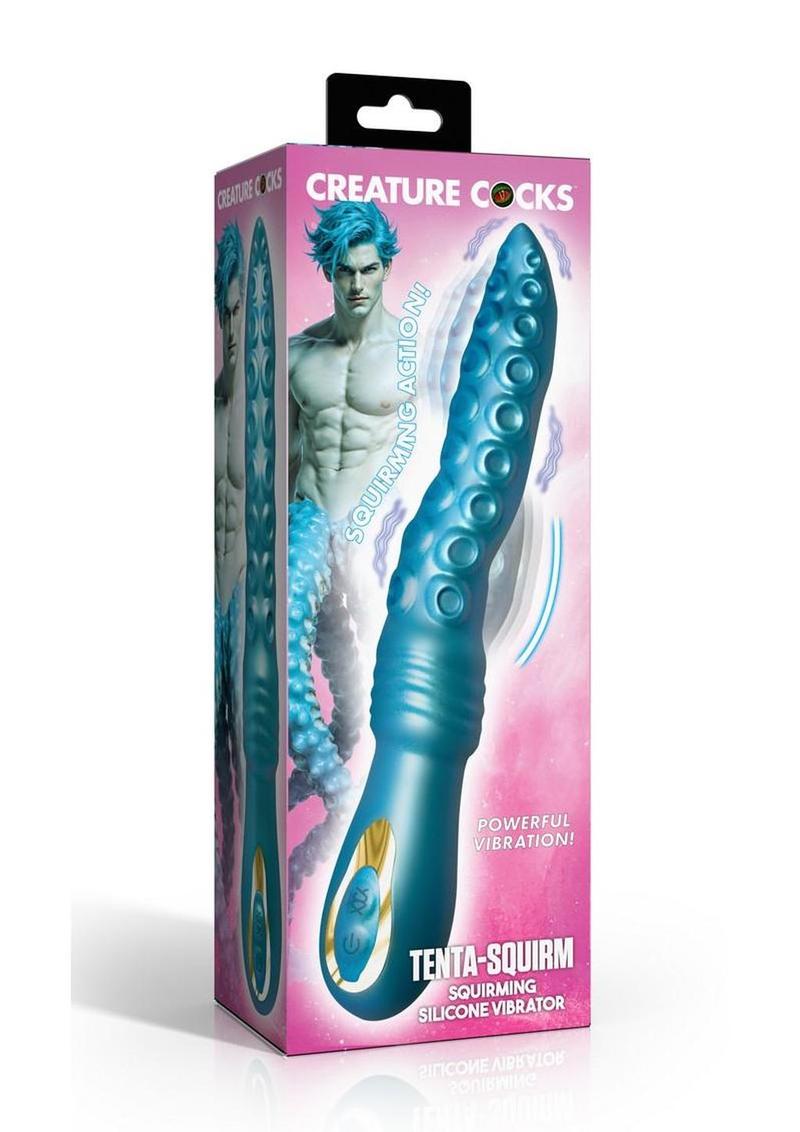 Creature Cocks Tenta-Squirm Squirming Silicone Vibrator