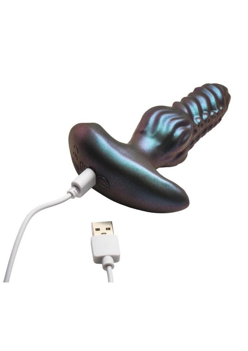 Creature Cocks Octo-Squirm Vibrating & Rotating Silicone Plug
