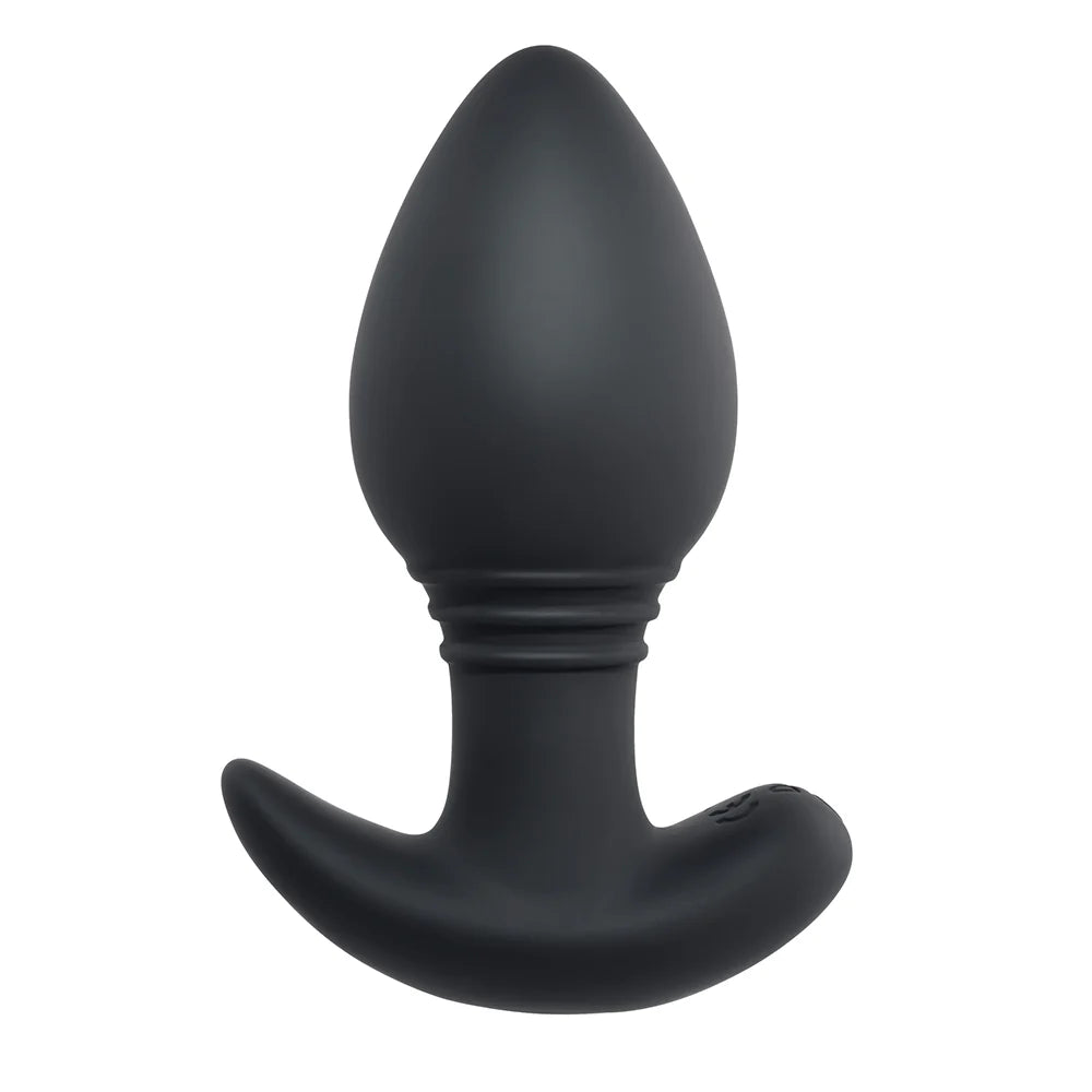 Playboy Plug & Play Rechargeable Remote Controlled Vibrating Silicone Anal Plug