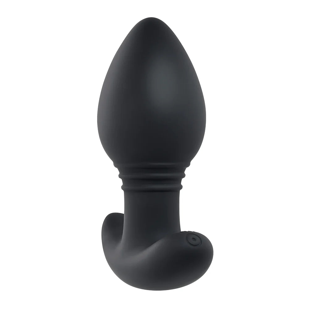 Playboy Plug & Play Rechargeable Remote Controlled Vibrating Silicone Anal Plug