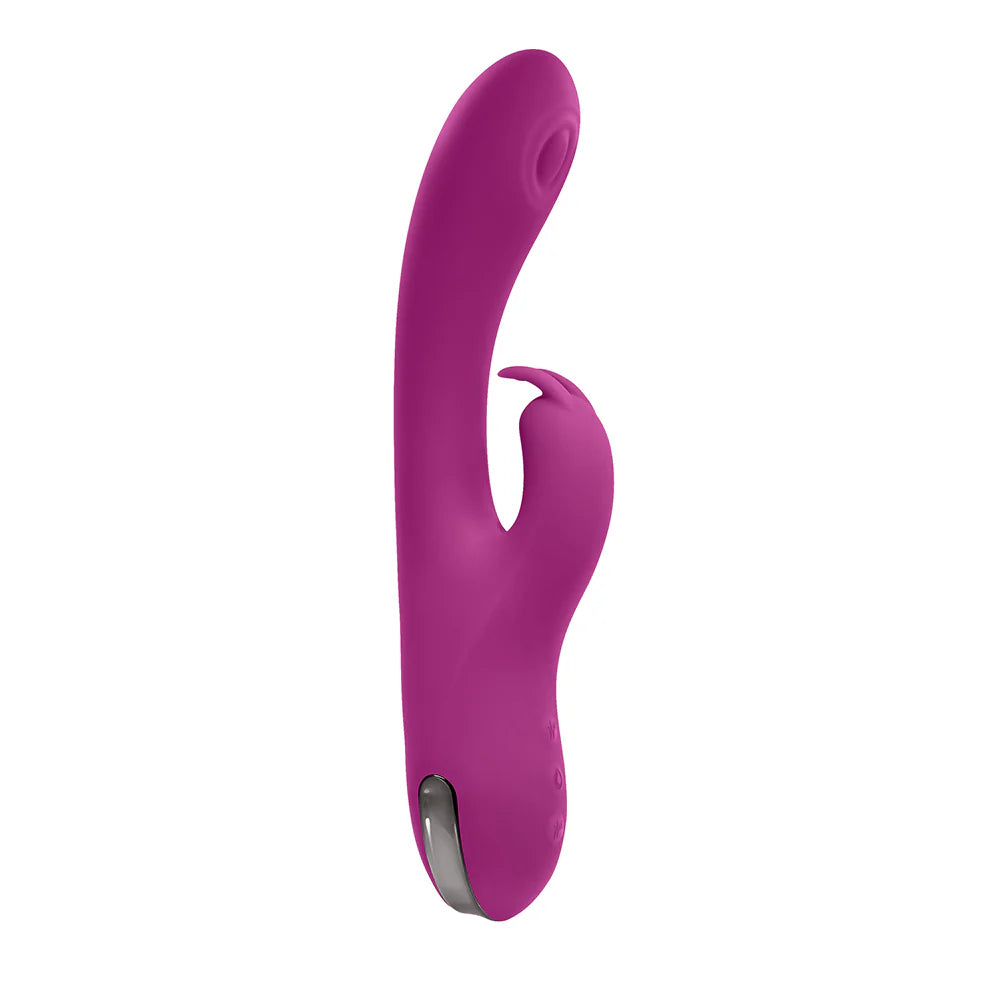 Playboy Thumper Rechargeable Tapping Silicone Dual Stimulation Vibrator