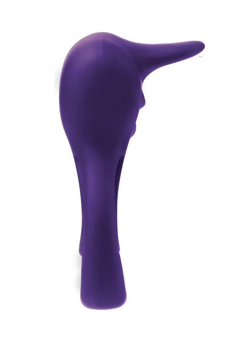 VeDo Trust Rechargeable Silicone Cock Ring – Dual Ring with Vibrating Tongue