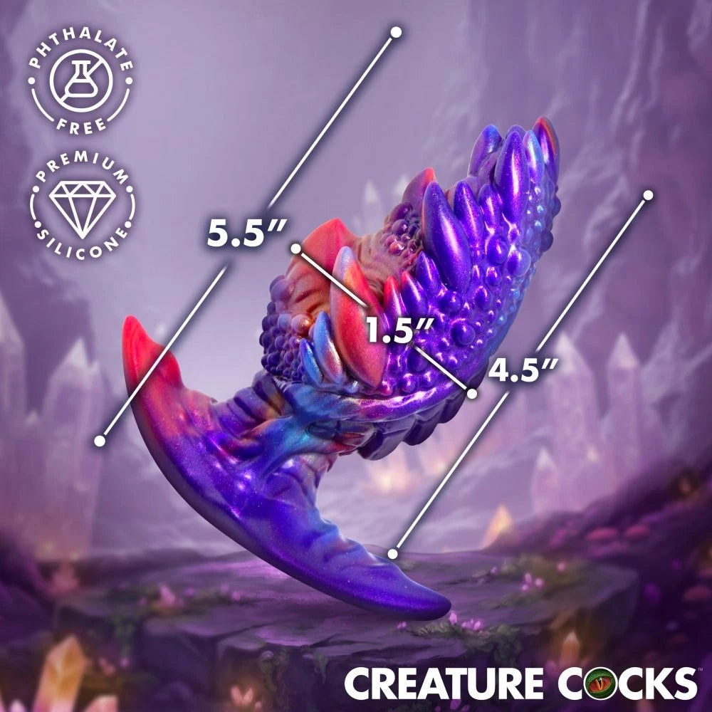 Creature Cocks Volkron Silicone Butt Plug – Advanced Textured Design