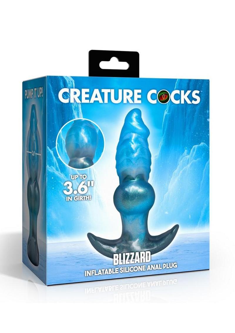 Creature Cocks Blizzard Inflatable Silicone Plug
