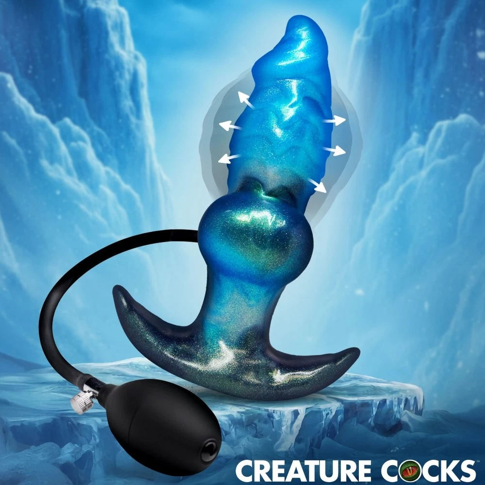 Creature Cocks Blizzard Inflatable Silicone Plug