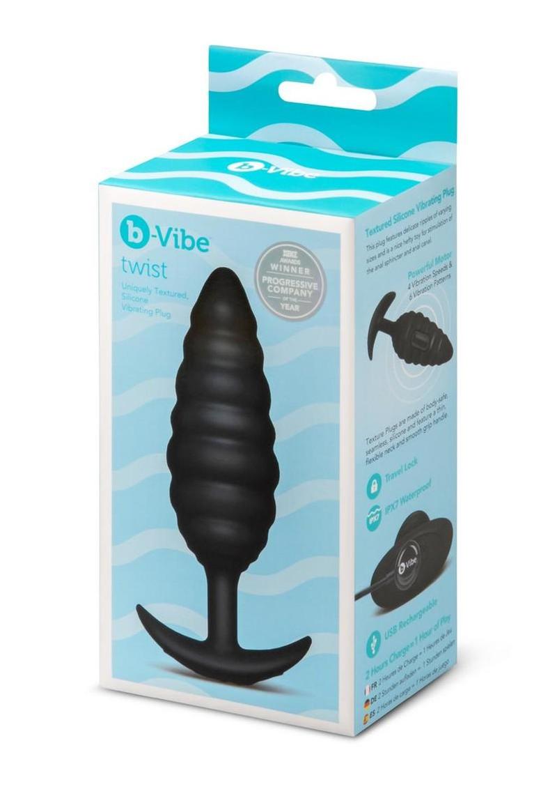 b-Vibe Twist Textured Plug