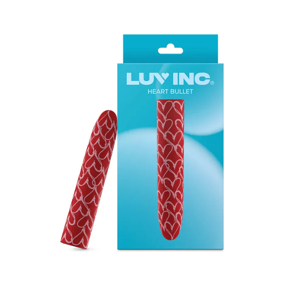 Luv Inc Hb82 Heart Bullet Vibrator
