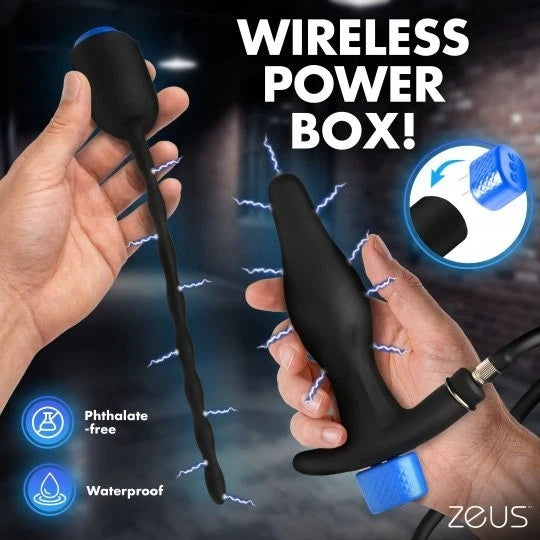 Zeus Electrosex Inflatable Plug & Sound Kit