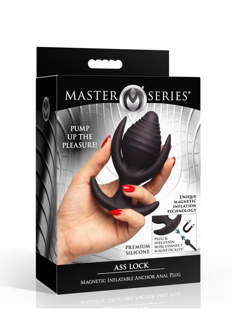 Ass Lock Magnetic Inflatable Anchor Silicone Anal Plug