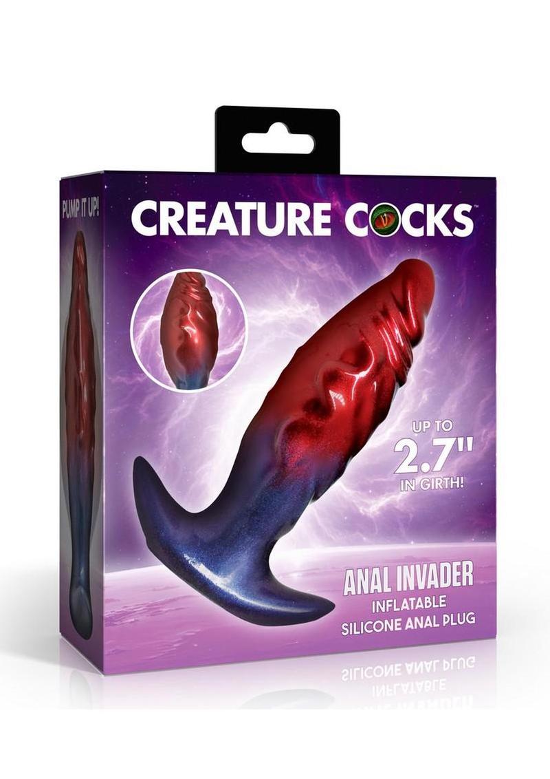 Creature Cocks Anal Invader Inflatable Plug
