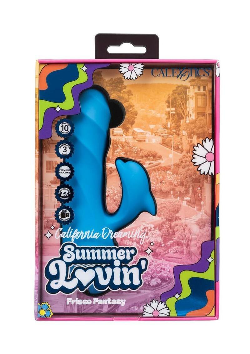 California Dreaming Summer Lovin' Frisco Fantasy Dual Stim Thrusting Vibrator