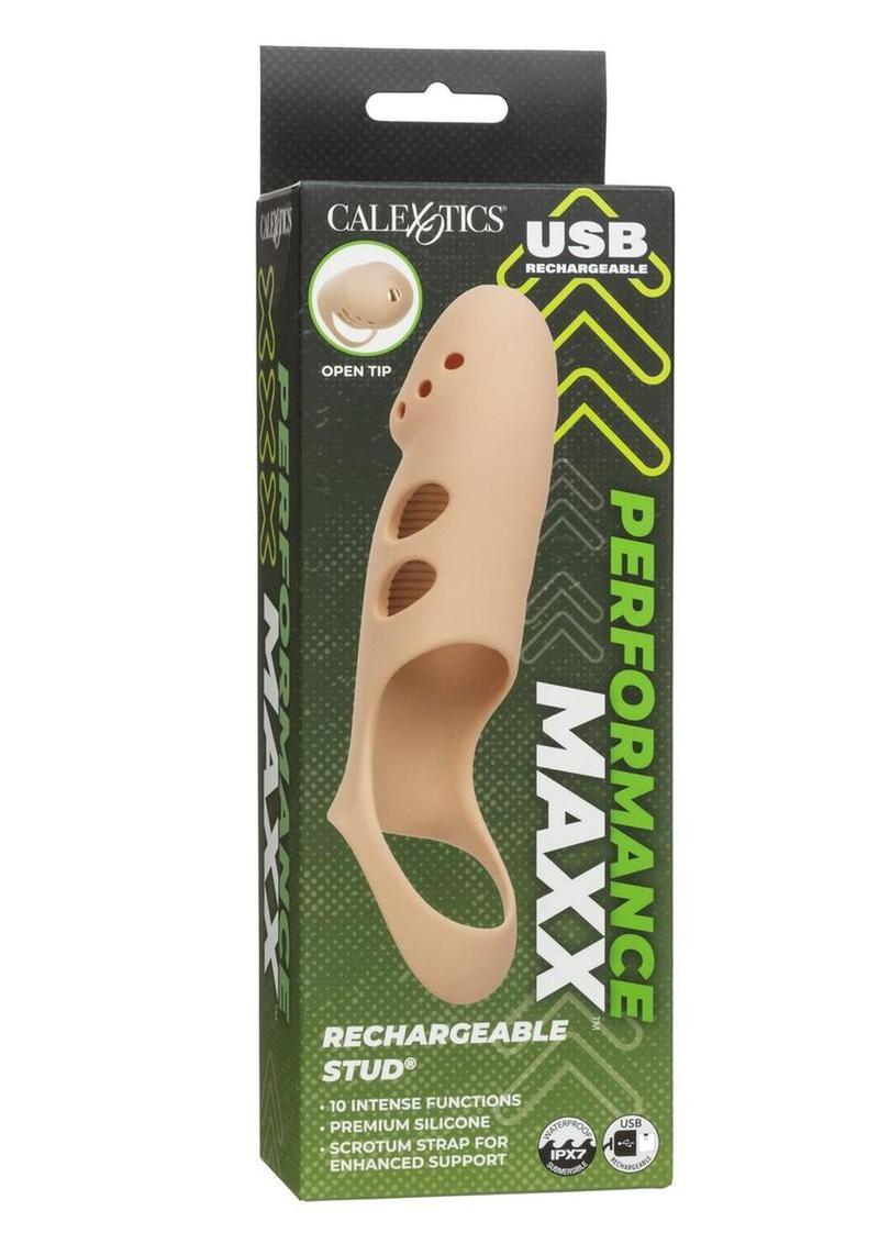 Performance Maxx Rechargeable Stud Dildo 7.5in