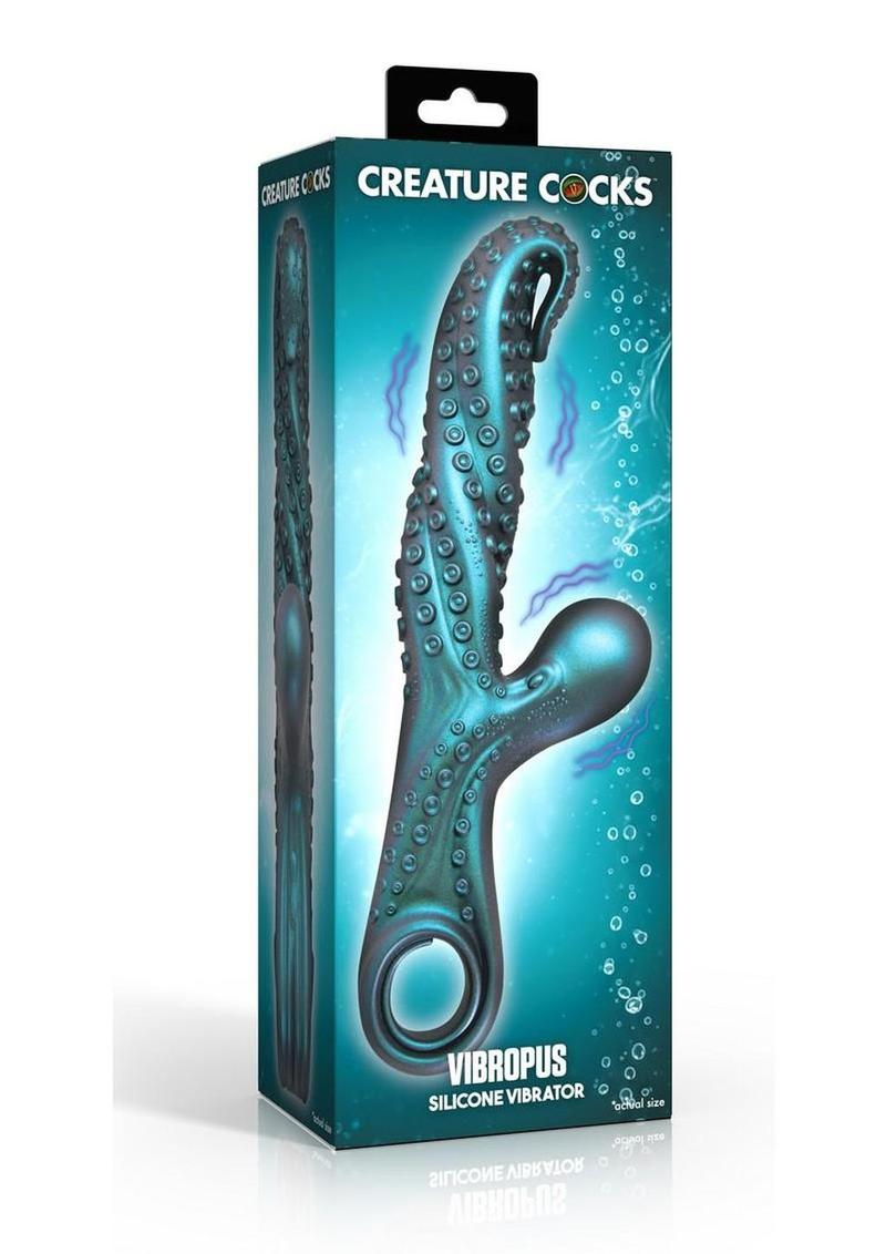Creature Cocks Vibropus Rechargeable Silicone Rabbit Vibrator