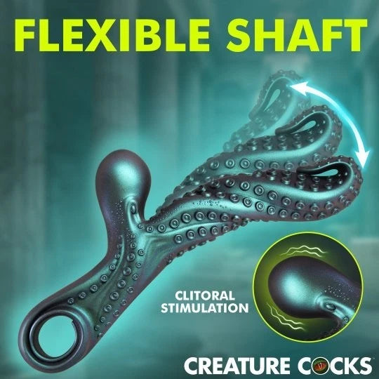 Creature Cocks Vibropus Rechargeable Silicone Rabbit Vibrator