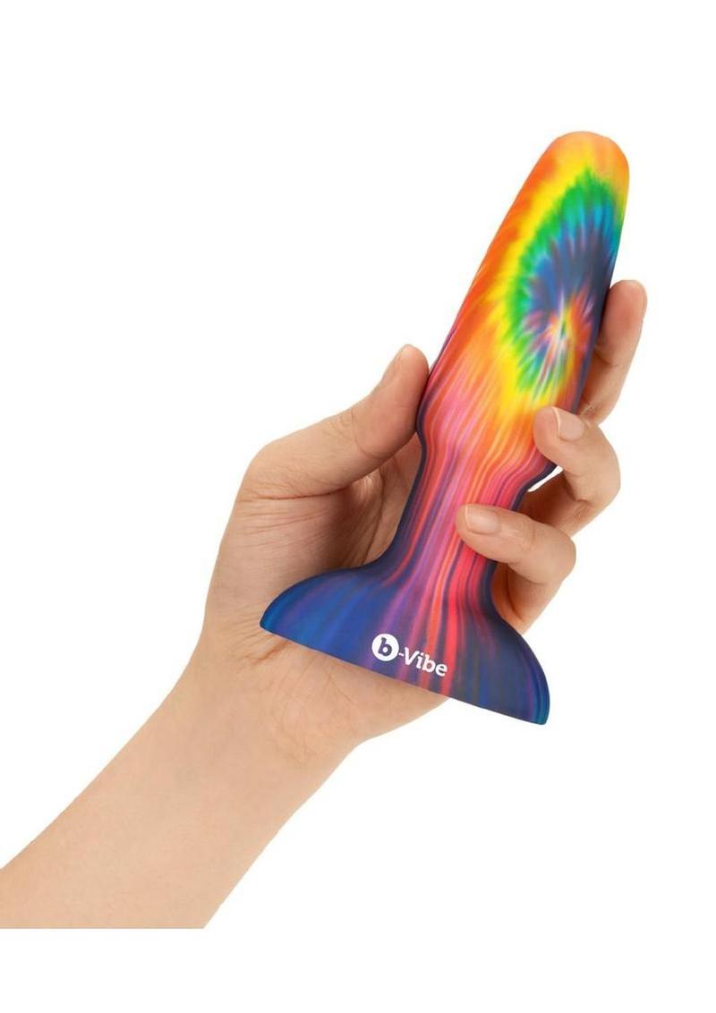 B-Vibe Peace & Love Tie-Dye Rimming Plug