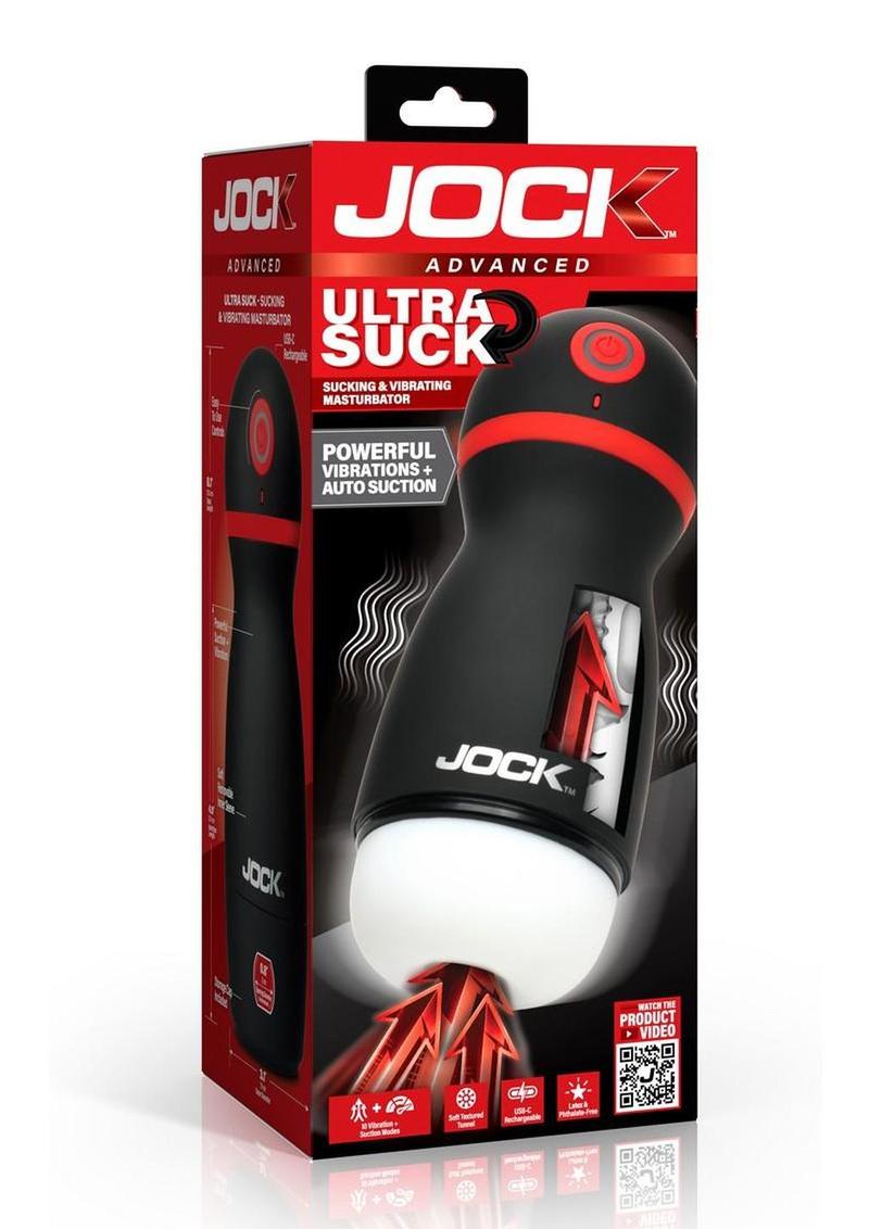 Jock Ultra Suck Sucking & Vibrating Rechargeable Masturbator