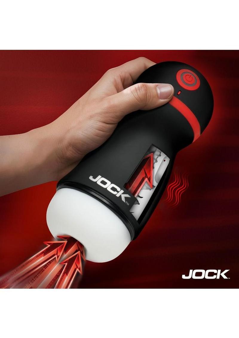 Jock Ultra Suck Sucking & Vibrating Rechargeable Masturbator