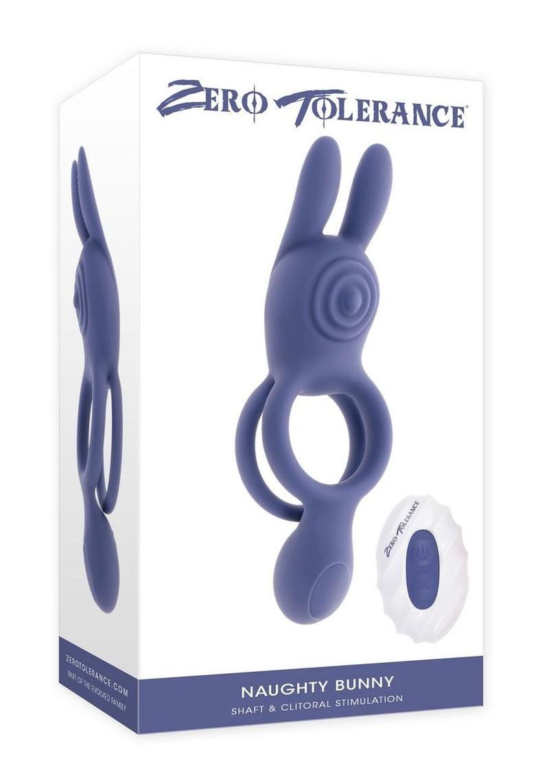 Zero Tolerance Naughty Bunny Vibrating Cock Ring