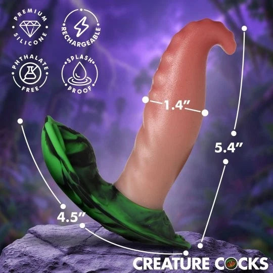 Creature Cocks Tongue Twister Panty Vibe Harness