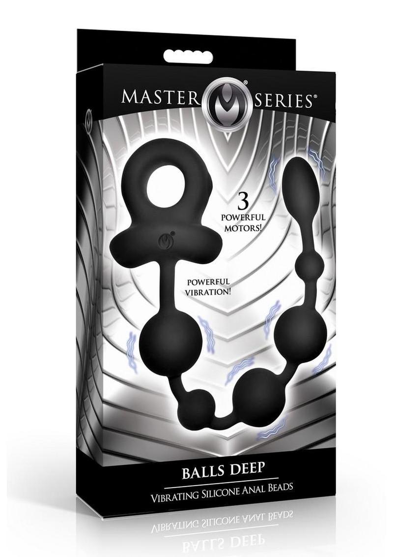 Master Series Balls Deep Vibrating Anal Beads